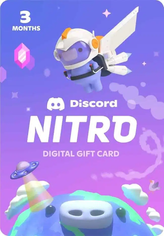 Discord Nitro + 2 Boosts For 3 Months