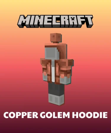 Minecraft Copper golem Hoodie